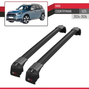Barres De Toit Apline Pour Kia Sportage 5 (NQ5) 2022-2025 - Modèle ACE-2, Noir Aluminium - Porte-Bagages