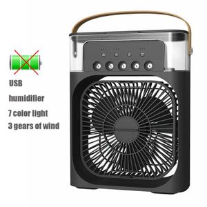 VENTILATEUR noir - Climatiseur portable, mini ventilateur de b