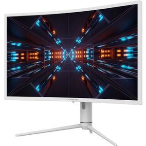 ÉCRAN VIDÉOSURVEILLANCE LC-Power Computerbildschirm 81,3 cm (32`` ) 2560 x 1440 Pixel Quad HD LCD Weiß [Energieklasse G] () -