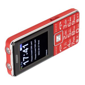 Téléphone portable PAR - Téléphone portable pour personnes gées G600 