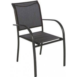 FAUTEUIL JARDIN  Chaise de jardin en textilène - HESPERIDE - Piazza