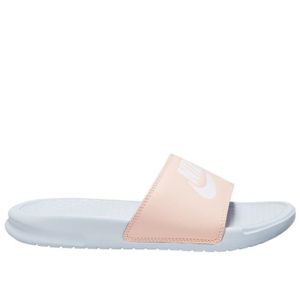 nike benassi blanche