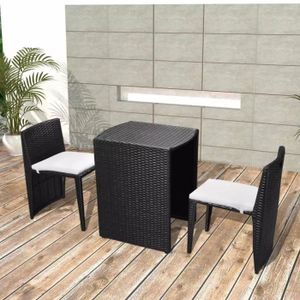 Ensemble Table Et Chaises Pour Balcon Achat Vente Pas Cher
