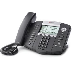 Téléphone fixe Téléphone VoIP Polycom SoundPoint IP 650 - Haut-pa