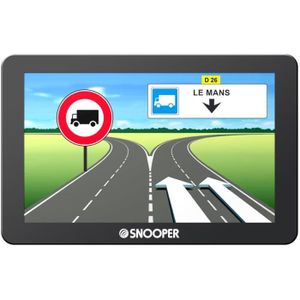 GPS AUTO GPS poids-lourd Snooper PL5400 - Carte à vie - Écr