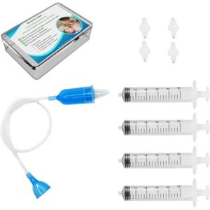 Kit de 2 seringues de lavage de nez de bébé - mouche-bébé - Nildor - Lullabi