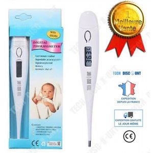 THERMOMÈTRE BÉBÉ TD® Thermomètre maison Electronique bébé et Enfant