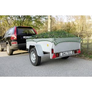 OTOTEC Green Cargo Remorque Filet Heavy Duty en Maille Filet pour Jardin couvertures pour Voiture Van Automatique 