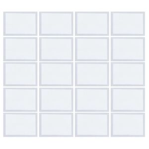 MATELAS À LANGER Matelas à langer jetables pour bébé - VGEBY - 20pcs - Imperméables - Blanc