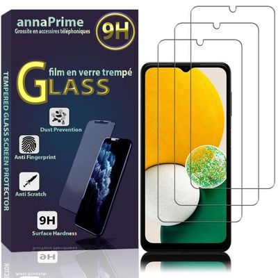 Film de protection - VCOMP - Samsung Galaxy A13 5G - Pack de 3 - Verre Trempé - Résistant aux rayures