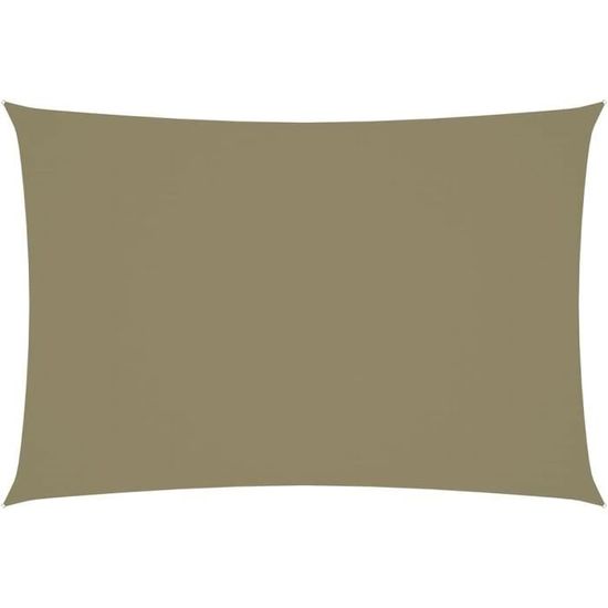 VidaXL Voile De Parasol Tissu Oxford Carré 4x4 M Blanc 135249