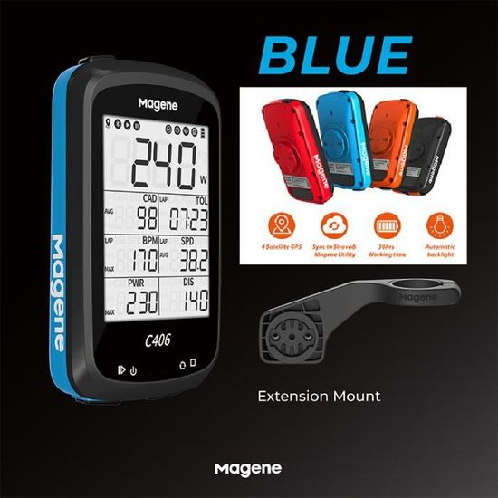 Ordinateur De Vélo Magene C506 - GPS, ANT+, Compatible Power Meter - Neuf En Boîte