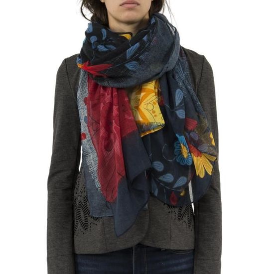 Foulard Desigual Modèle Gloria 17V1720 - Multicouleur - Femme - Neuf Avec étiquettes