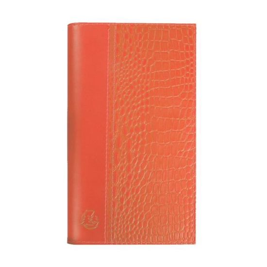 Agenda De Poche Exacompta Eurotime 13S 2026 - Semainier 9x13 Cm, Couverture Croco Terracotta, Spirale