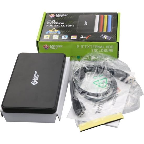 Disque Dur Externe Maxone 320 Go – Rouge éclatant – USB 3.0, Ultra Rapide, Plug-and-play