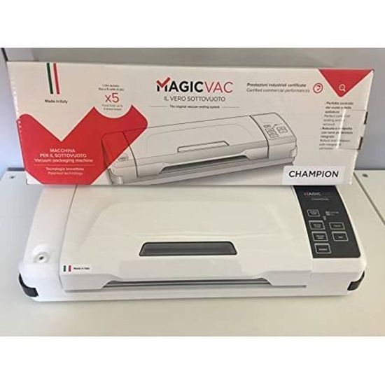 Magic Vac Champion Machine sous vide domestique 130 W Blanc