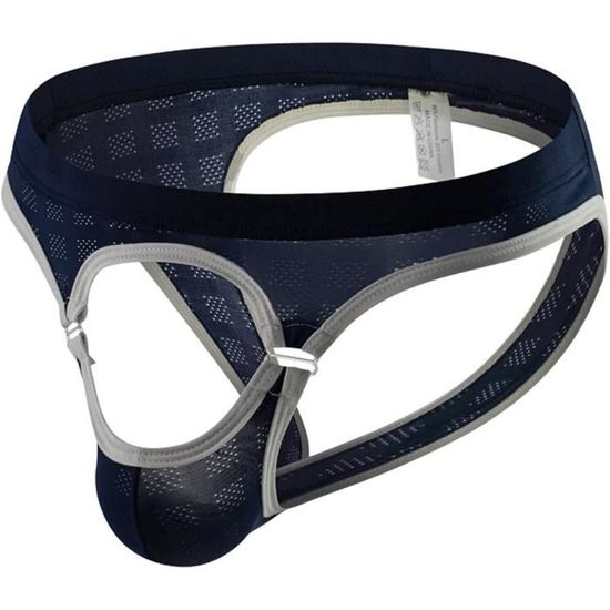 Jockstrap String Homme Sportif | Sous-vêtement Respirant, Nylon/spandex, Coupe Basse, Pour Sport Et Quotidien - 4