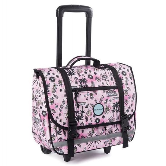 Cartable roulettes Rip Curl Anak Wheeley Satchel Pink 38 CM