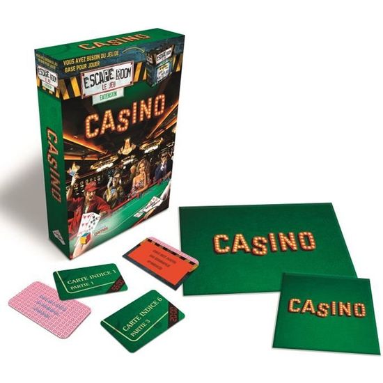 RIVIERA GAMES Coffret de jeu "Escape Game Pack extension - Casino"