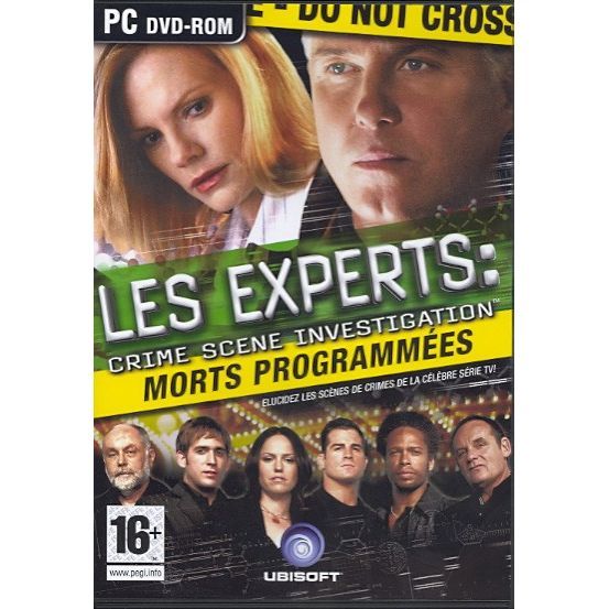 Les Experts Morts Programmées / Jeu PC Dvd-Rom