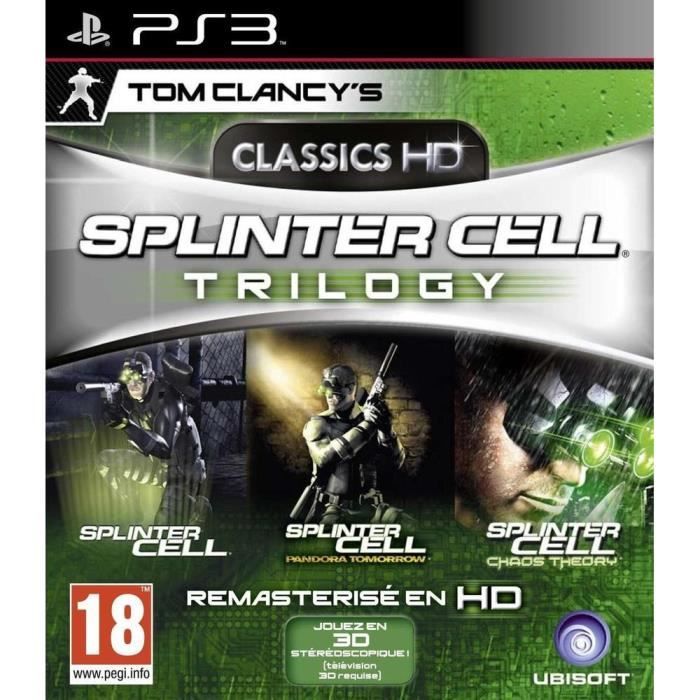 Splinter Cell Hd Trilogy / Jeu Console Ps3