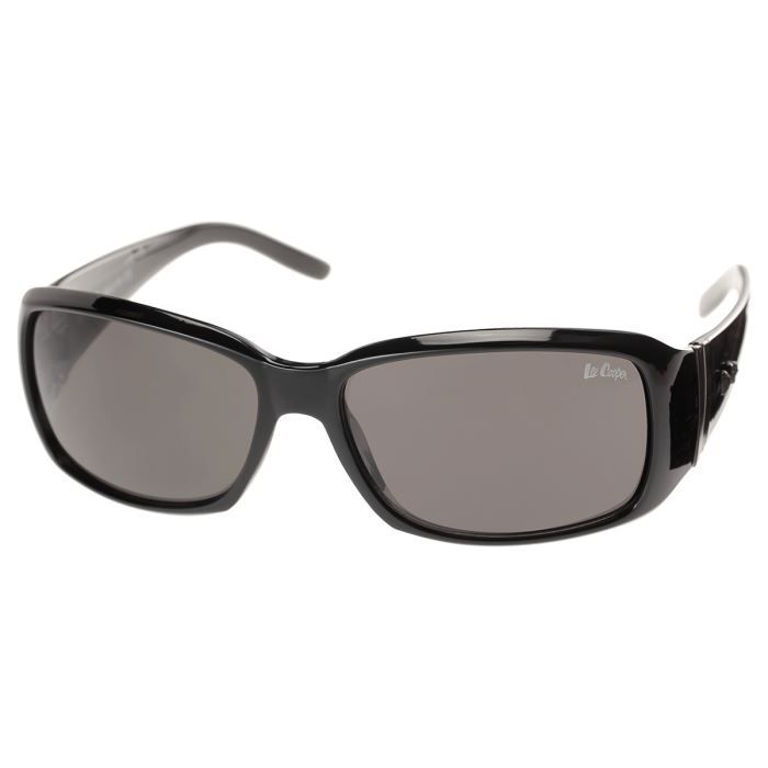LEE COOPER Lunettes de Soleil Mixte Noir Achat Vente lunettes de soleil Mixte Adulte Cdiscount