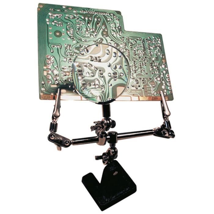 Fixation + Loupe pour soudage