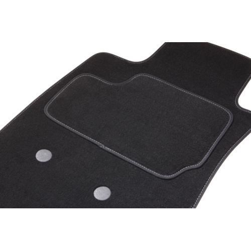 Tapis Nissan PATHFINDER 2 7 Places - 2 Avants + 1er et 2eme rang arriere + coffre (du 09.11 au ce jour) Tapis GOLD GRIS-BLANC sur