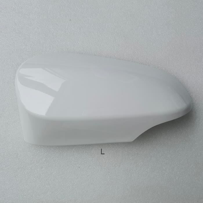 blanc L - Coque de protection de rétroviseur pour Toyota Yaris 10-19, accessoires de voiture