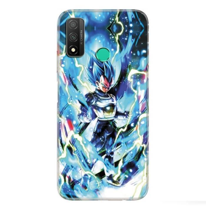 Coque pour Huawei P Smart (2020) Manga Dragon Ball Vegeta Bleu taille unique
