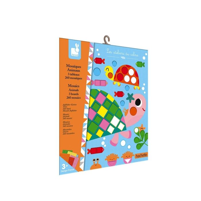 Kit Créatif : Mosaïques Animaux Coloris Unique