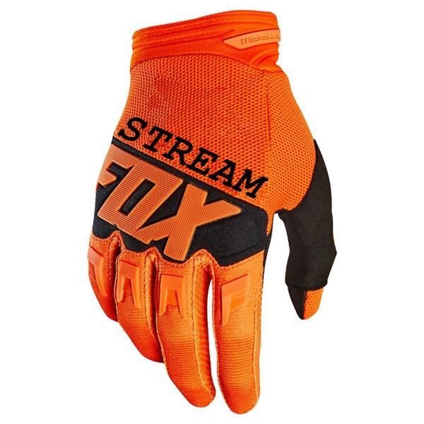 Gants vélo,Stream Fox gant Moto Dirt Bike DIRTPAW Motocross gants BMX vtt vtt tout terrain Moto gants VTT gants de - Type Orange