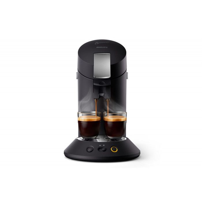 Cafetière à dosette ou capsule Philips SENSEO CSA220 61 NOIR GRIS Noir Mat Finition Métal