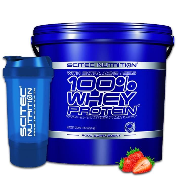 Scitec Whey Protein 5kg Fraise