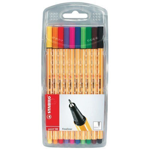 Stabilo Point Pochette de 10 Stylos-feutres 0,4…