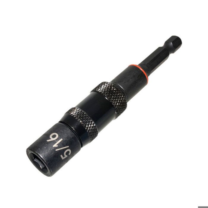 Embouts de tournevis - LARGEIGHT - Hexagonal 14'' - Anneau magnétique - Tige d'extension - Support de perceuse