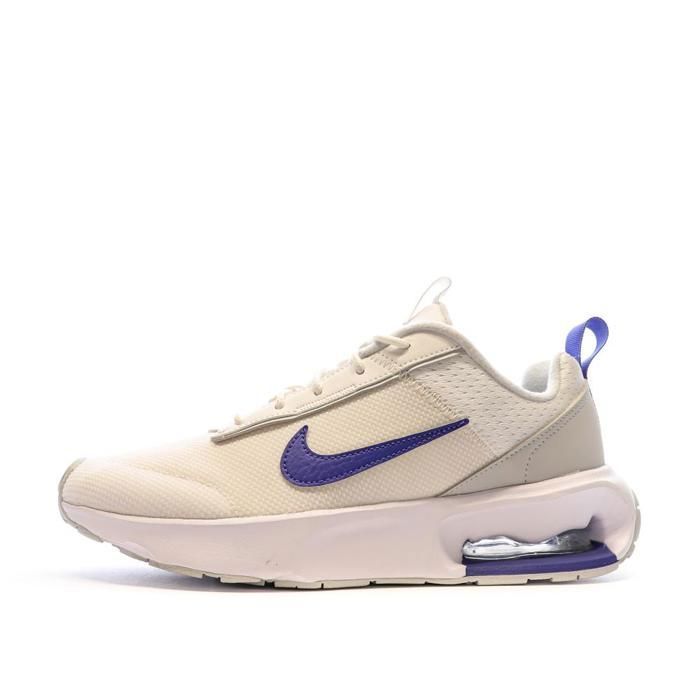 Nike Baskets Blanches/Violettes Femme Nike Intrlk