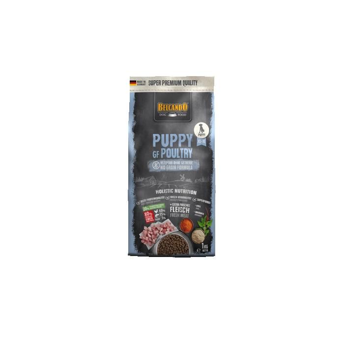 Croquettes Chien Puppy à la Volaille Sans Céréale 4kg - Belcando