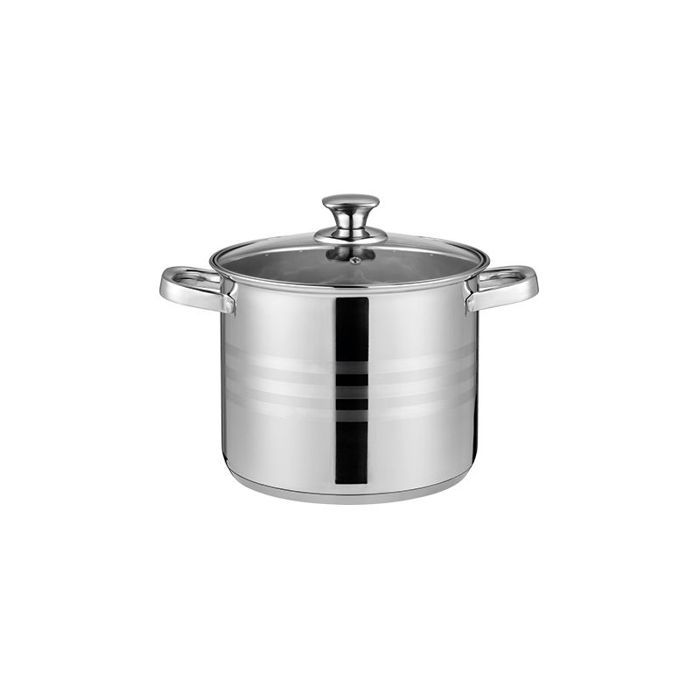 Faitout 28x21cm avec couvercle tous feux dont induction Montreux Collection Acier Swiss Haus SH-NC28SP