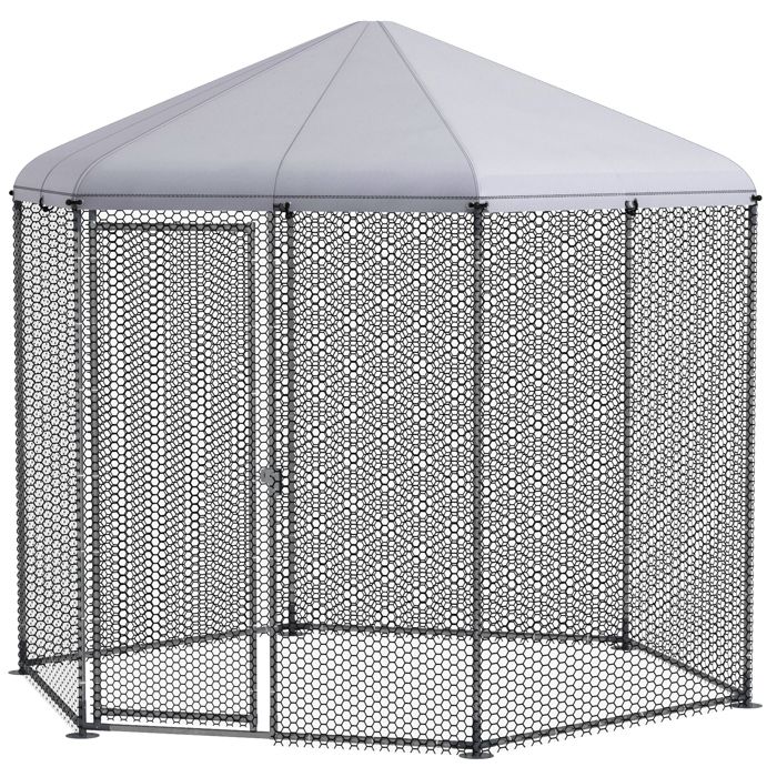 LIA Enclos poulailler 5m² 2 8x2 45x2 46m