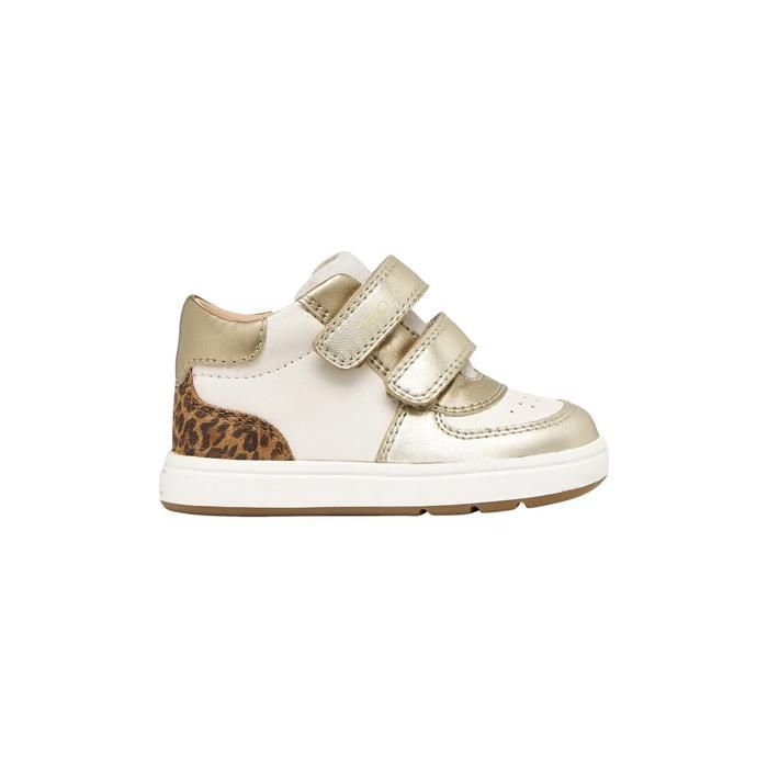 Baskets bébé Geox Biglia - ivory/lt gold Baskets bébé Geox Biglia - ivory/lt gold