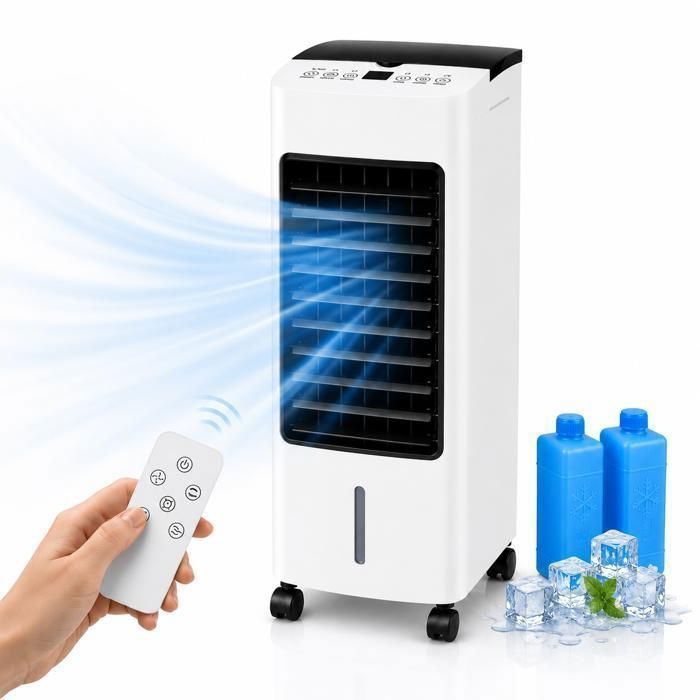 Rafraîchisseur dAir 3 en 1 - Humidificateur Purificateur - Silencieux