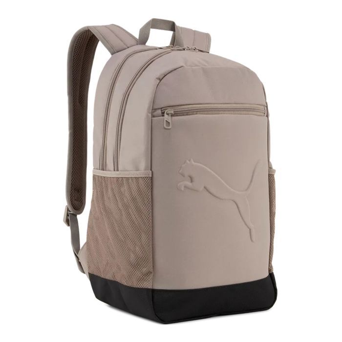PUMA Sac à dos de sport taupe noir pour femme et homme - Buzz Backpack Mouse Gray 351723 PUMA Sac à dos de sport taupe noir pour femme et homme - Buzz Backpack Mouse Gray 351723