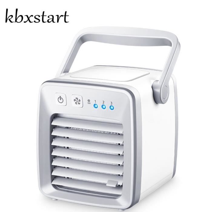 Rafraîchisseur D’air Portable Pesmory – Silencieux, 3 Vitesses, Rechargeable – Pour Bureau, Chambre, Intérieur - 10