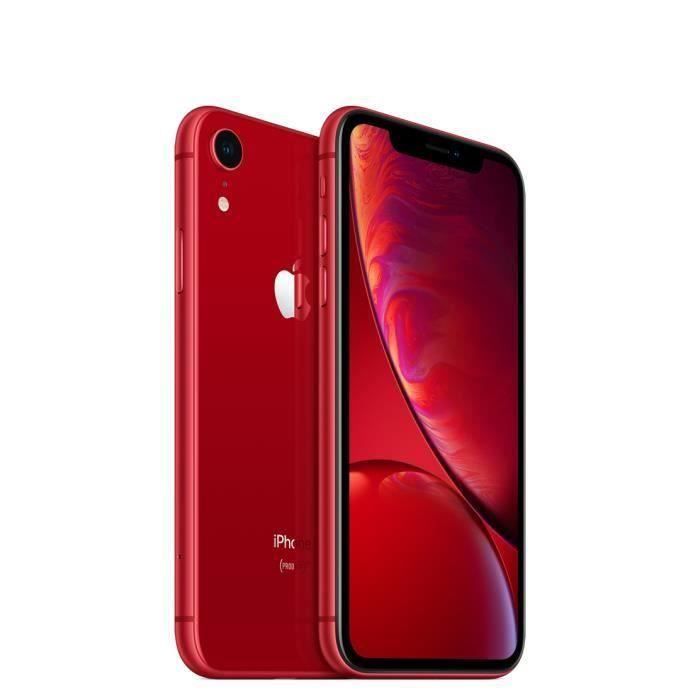 IPhone XR 64 Go Rouge (Reconditionné, Débloqué Tout Opérateur) - Comme Neuf !