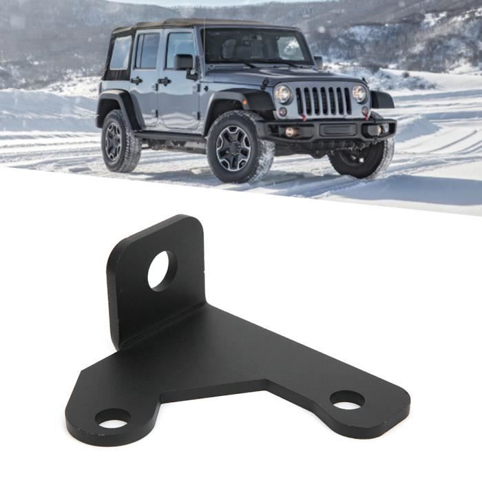 Support Phare Voiture 7 Pouces - Anneau Rond Argent, Alliage Alu, Pour Jeep JK, Harley Davidson - 10