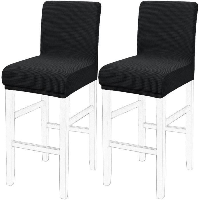 PiccoCasa Housse de Chaise de Bar Chaise Haute Tabouret Bar Extensible
