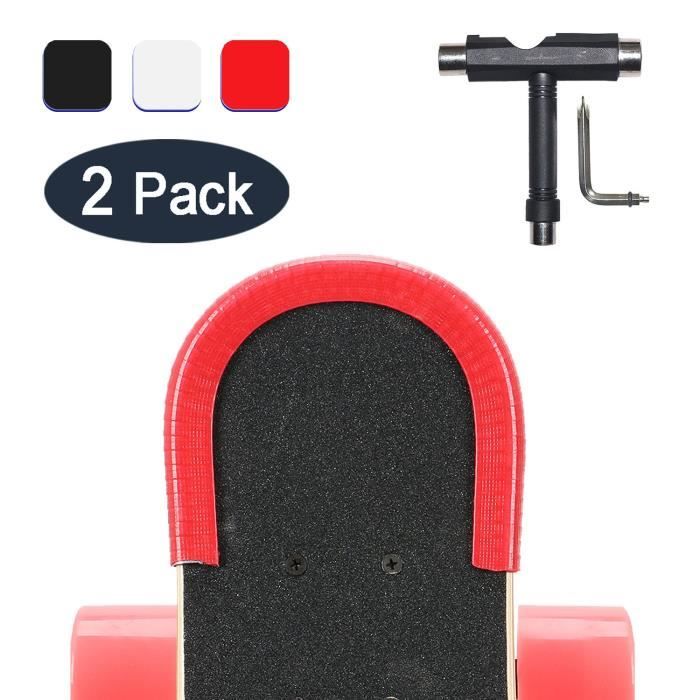 Skateboards Youshares Skateboard Gardes Nez Et Queue Du Pont De Gardes Protection Longboard Edge Protector Avec Skateb 65220 Achat Vente Skateboards Youshares Ska Cdiscount