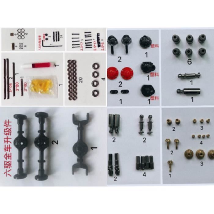 ARRMA Lot De 2 Protections Anti-chocs 6S AR330492 – Pièces De Rechange Officielles Pour Voiture RC