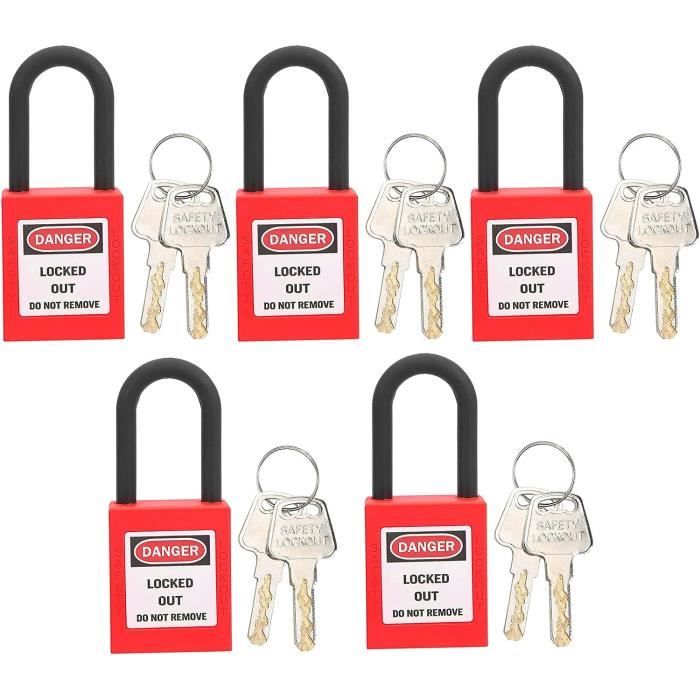 CFMOUR Serrures TSA - 1, 2, 3, 4, 5, 6 Pack Cadenas De Sécurité à CFMOUR Serrures TSA - 1, 2, 3, 4, 5, 6 Pack Cadenas De Sécurité à